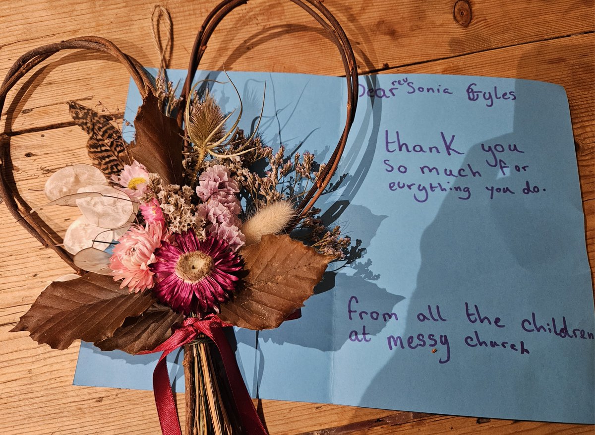 Celebrating the Rector's 20th anniversary.