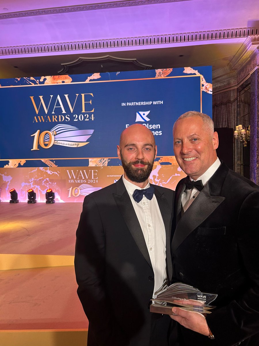 Will Payne (@willpaynerrm) on Twitter photo What a night! The 10th edition of <a href="/thewaveawards/">The Wave Awards</a> at <a href="/TheDorchester/">The Dorchester</a> did not disappoint 🪩
It's so great to be part of the <a href="/cruisetradenews/">Cruise Trade News</a> and <a href="/WorldofCruising/">World of Cruising</a> team, helping to celebrate the very best in cruise.
Congratulations to all the winners! 🏆 What a night! The 10th edition of <a href="/thewaveawards/">The Wave Awards</a> at <a href="/TheDorchester/">The Dorchester</a> did not disappoint 🪩
It's so great to be part of the <a href="/cruisetradenews/">Cruise Trade News</a> and <a href="/WorldofCruising/">World of Cruising</a> team, helping to celebrate the very best in cruise.
Congratulations to all the winners! 🏆