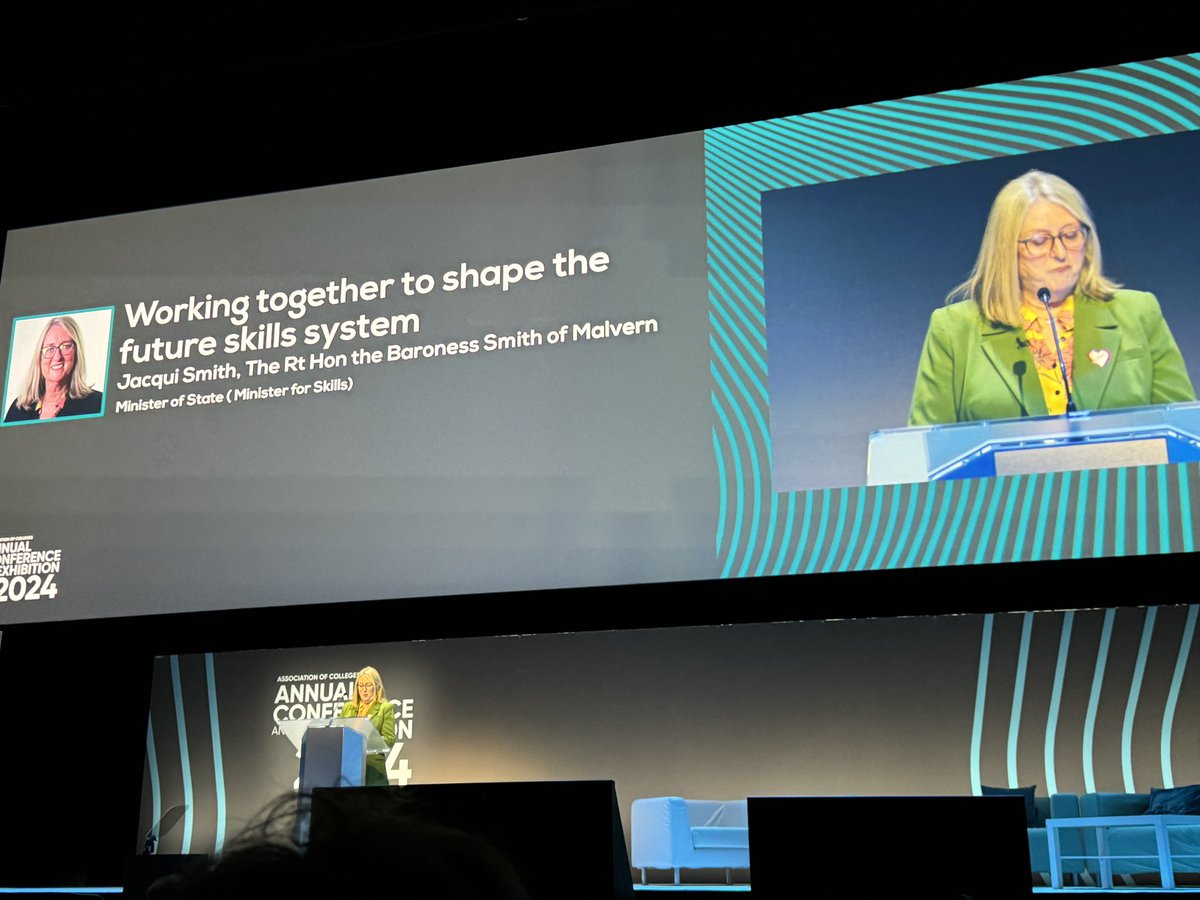 Great to be at #AoCConf24 excited for the next two days and being apart of some incredible conversations! 

<a href="/AoC_info/">Association of Colleges (AoC)</a> <a href="/nusuk/">NUS UK</a> #FE