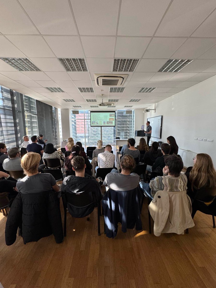 Last week,<a href="/RECETOX/">RECETOX</a> researchers P. Babica, P. Shpet, &amp; K. Dostalova joined <a href="/VisegradFund/">Visegrad Fund</a>-funded #Cyanometa workshop #5 at the University of Novi Sad 🇷🇸. It was exciting to hear and discuss new #Cyanometa results and to learn about the research and facilities at the university! 👍