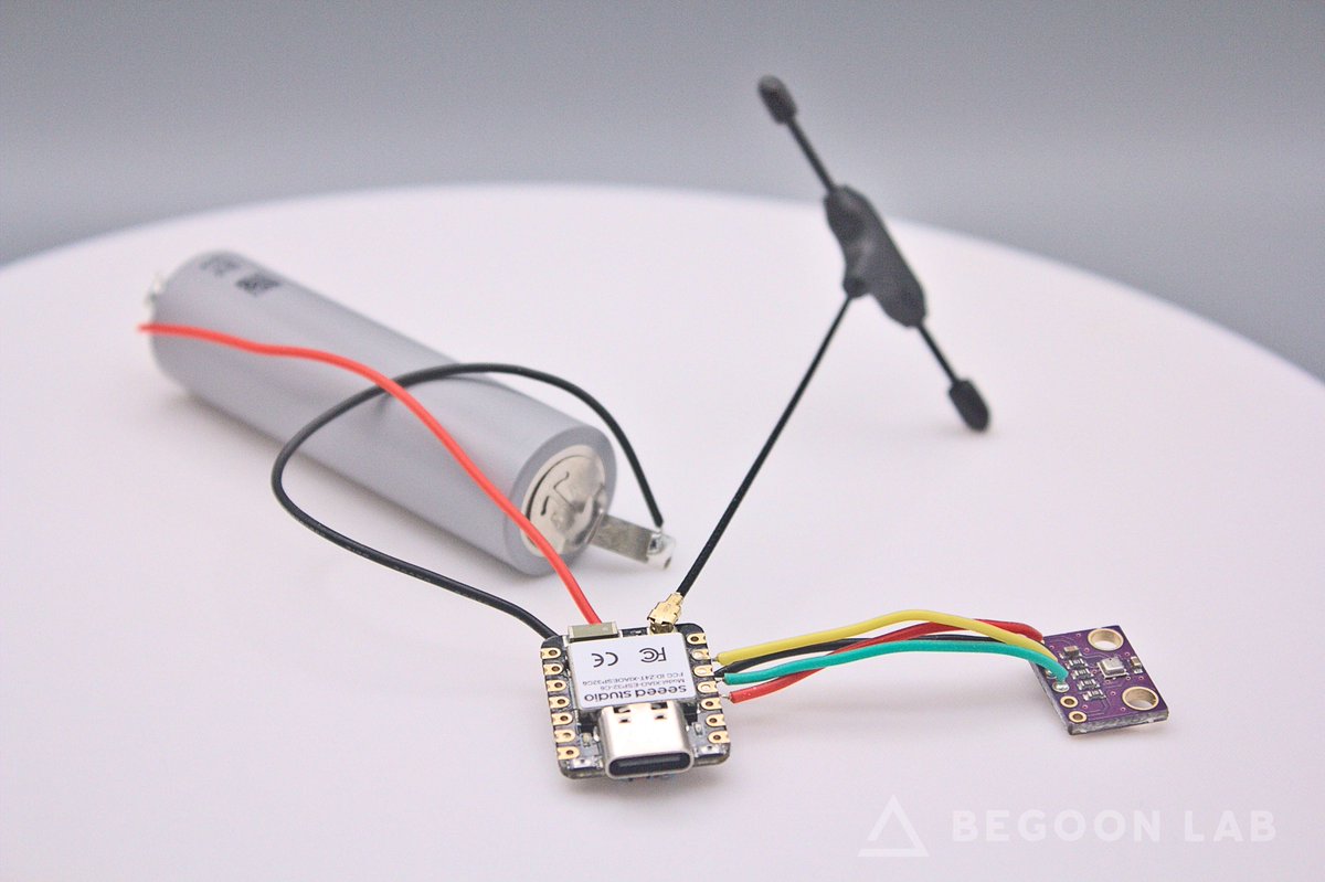 seeedstudio's tweet image. 🌐 #SmartSensing Check out @BegoonLab’s Smart IoT Sensor, powered by our XIAO ESP32C6, this IoT sensor brings Wi-Fi, MQTT, and @BoschMEMS&apos;s BME280/BME680 for real-time temp, humidity &amp;amp; pressure monitoring! 🌡️💧 Integrates seamlessly with @home_assistant &amp;amp; supports ZigBee!…