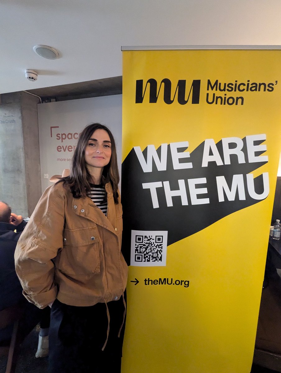 Charlene Hegarty (sʜᴇ/ʜᴇʀ) (@doubledotes) on Twitter photo On my first official <a href="/WeAreTheMU/">Musicians' Union</a> outing today. Based in the lobby of <a href="/TheMACBelfast/">The MAC</a> for <a href="/OutputBelfast/">Output Belfast</a> - come chat to me and let me tell you all about how our union is giving power to musicians in Northern Ireland ❤️💪 On my first official <a href="/WeAreTheMU/">Musicians' Union</a> outing today. Based in the lobby of <a href="/TheMACBelfast/">The MAC</a> for <a href="/OutputBelfast/">Output Belfast</a> - come chat to me and let me tell you all about how our union is giving power to musicians in Northern Ireland ❤️💪