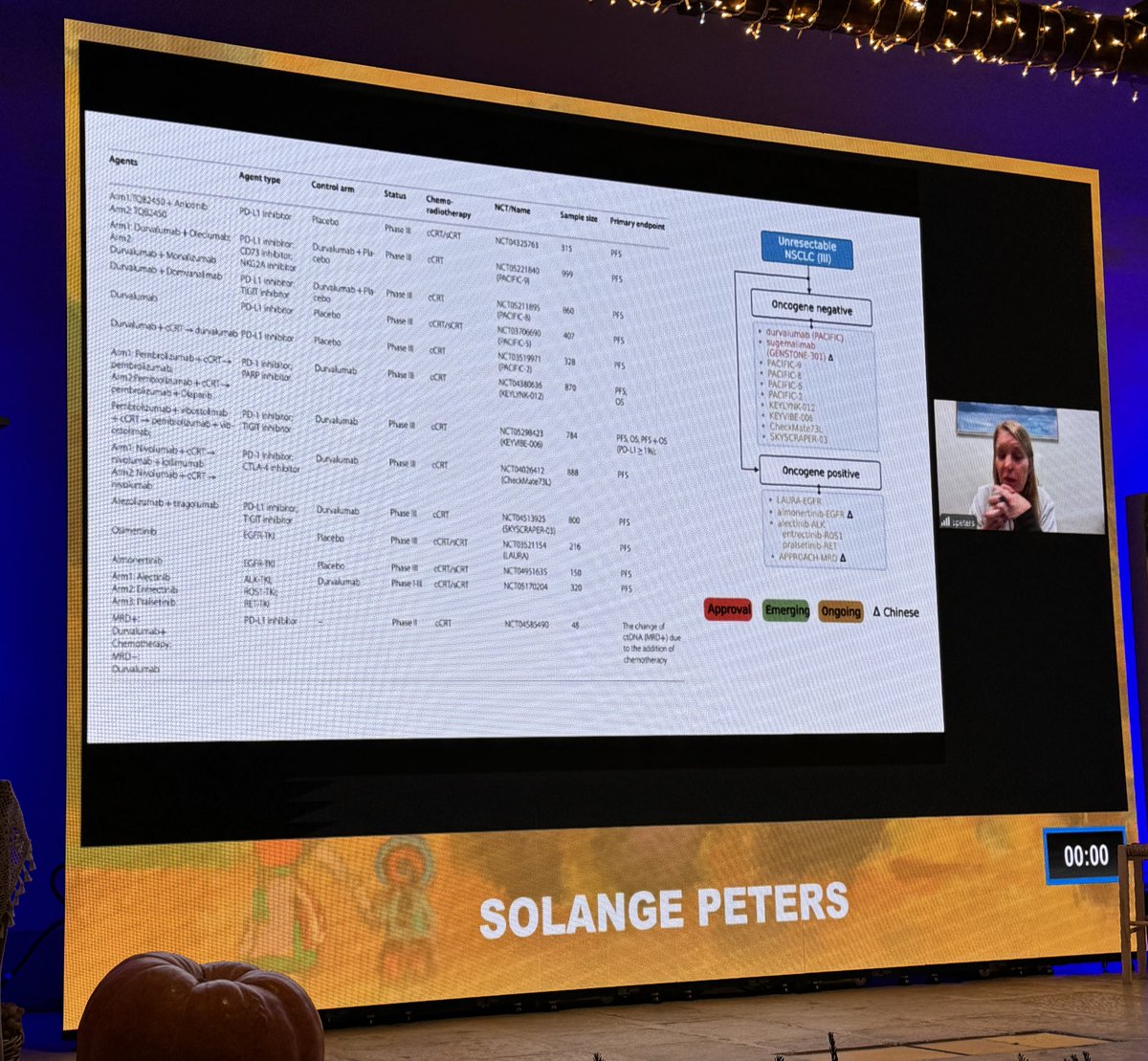 Stephen V Liu, MD (@stephenvliu) on Twitter photo Dr. <a href="/peters_solange/">Solange Peters</a> with a grand overview of unresectable stage III NSCLC at VIII Conferenza Oncologia Polmonare. PACIFIC is our standard. Hard lessons with concurrent chemoradiation and immunotherapy with negative results from PACIFIC2 and CheckMate 73L (per press release). Dr. <a href="/peters_solange/">Solange Peters</a> with a grand overview of unresectable stage III NSCLC at VIII Conferenza Oncologia Polmonare. PACIFIC is our standard. Hard lessons with concurrent chemoradiation and immunotherapy with negative results from PACIFIC2 and CheckMate 73L (per press release).