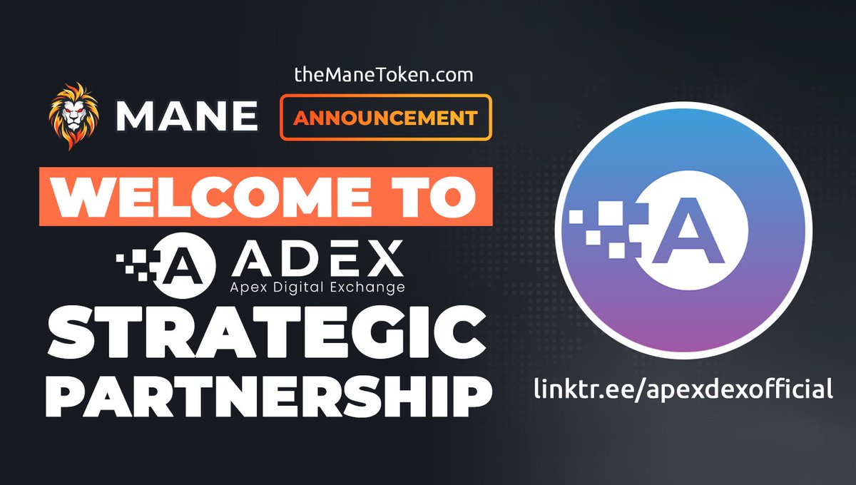 Sending one random follower $500 who retweets and is following @TheManeToken &amp; <a href="/ApexDexOfficial/">Apex Digital Exchange</a> with notifications on 

Join their TG and post proof -

t.me/apexdigitalexc…

Drawing winner on Friday