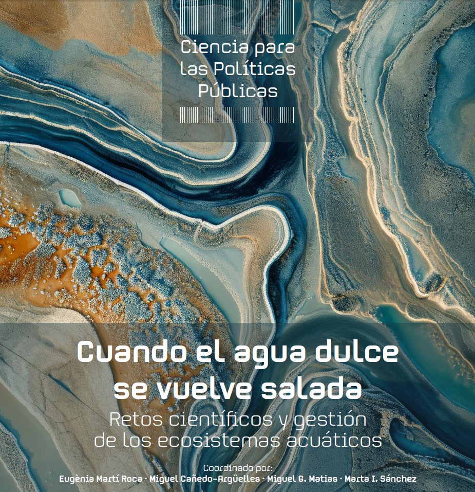 💧 El <a href="/CSIC/">CSIC</a> publica un nuevo informe #Science4Policy sobre la salinización de los ecosistemas de agua dulce.

En él, se explican sus principales causas e impactos y se proponen medidas de gestión y recomendaciones para mejorar las políticas públicas.

🔗digital.csic.es/handle/10261/3…