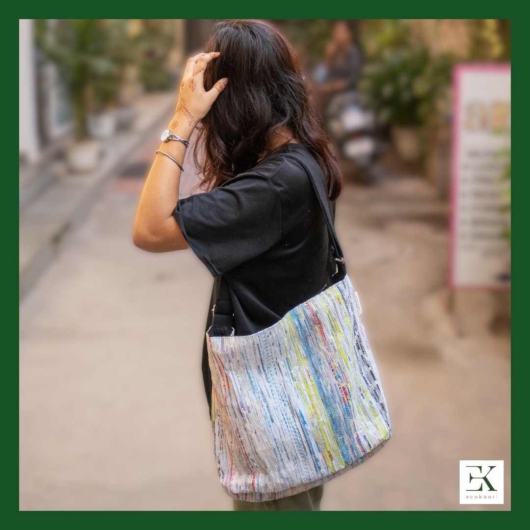 EcoKaari's tweet image. 🌿 Transform your style with the eko Hobo Bag

A perfect blend of upcycled elegance and everyday functionality! ♻️👜

Carry your essentials in sustainable style! ✨

🌐 ecokaari.org
📞 Contact: +91 9910969297 | +91 9022560305

#eko #ecokaari #ekfam #upcycledfashion