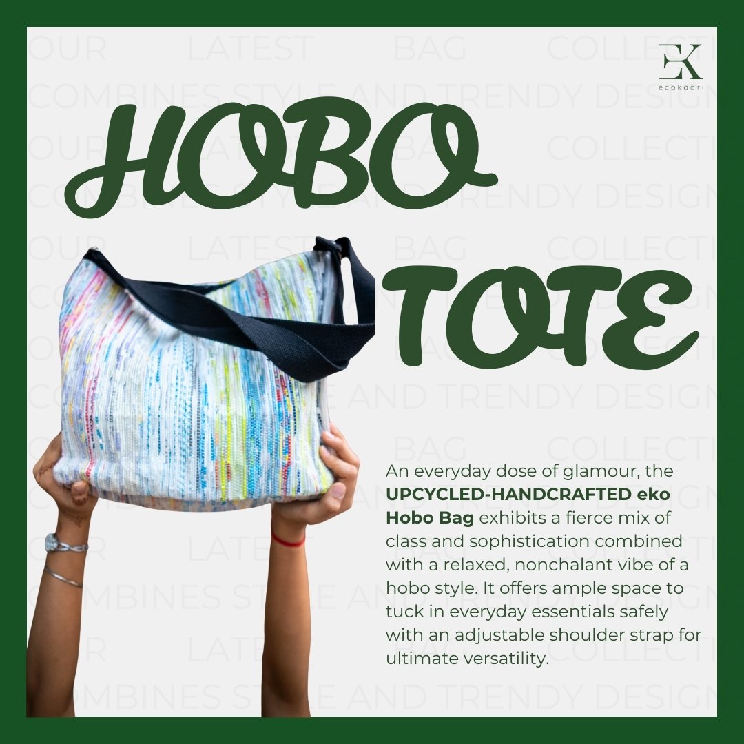 EcoKaari's tweet image. 🌿 Transform your style with the eko Hobo Bag

A perfect blend of upcycled elegance and everyday functionality! ♻️👜

Carry your essentials in sustainable style! ✨

🌐 ecokaari.org
📞 Contact: +91 9910969297 | +91 9022560305

#eko #ecokaari #ekfam #upcycledfashion