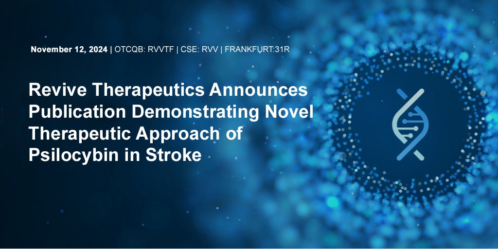 Revive Therapeutics (CSE: RVV, US: RVVTF) Official tweet media