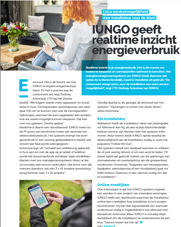Een paar maanden geleden een artikel in het Vakblad Henk en Fred in de rubriek Uitgelicht, lees hier het artikel op onze site. iungo.nl/artikel-uitgel…