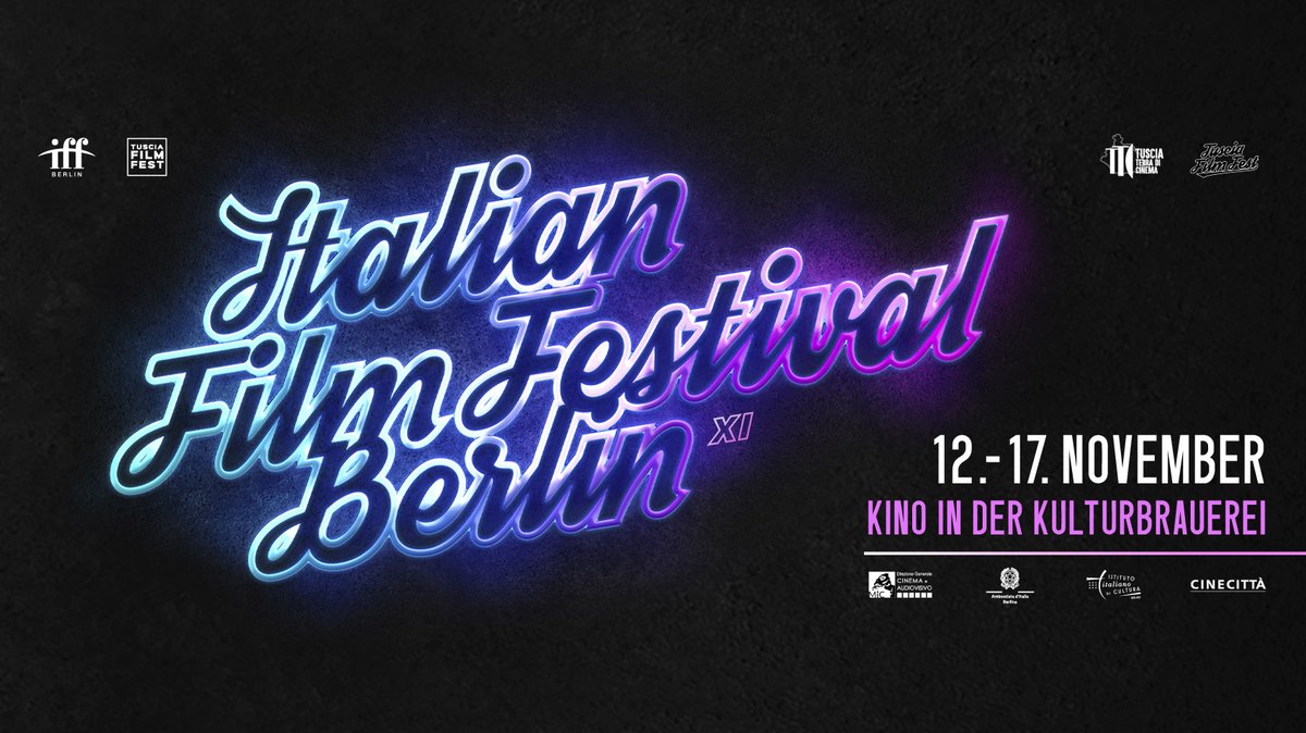 IIC Berlino (@iicberlino) on Twitter photo 🎞️ITALIAN FILM FESTIVAL BERLIN 2024, dal 12 al 17 novembre 2024.
Cinque giorni di proiezioni, incontri e il concerto “Calibro 35 plays #Morricone”.
🤝in collaborazione con <a href="/ItalyinGermany/">Italy in Germany</a>, con il sostegno dell’<a href="/iicberlino/">IIC Berlino</a>
ℹ️ italianfilmfestivalberlin.com
<a href="/IFFBerlin/">Italian Film Festival Berlin</a> 🎞️ITALIAN FILM FESTIVAL BERLIN 2024, dal 12 al 17 novembre 2024.
Cinque giorni di proiezioni, incontri e il concerto “Calibro 35 plays #Morricone”.
🤝in collaborazione con <a href="/ItalyinGermany/">Italy in Germany</a>, con il sostegno dell’<a href="/iicberlino/">IIC Berlino</a>
ℹ️ italianfilmfestivalberlin.com
<a href="/IFFBerlin/">Italian Film Festival Berlin</a>