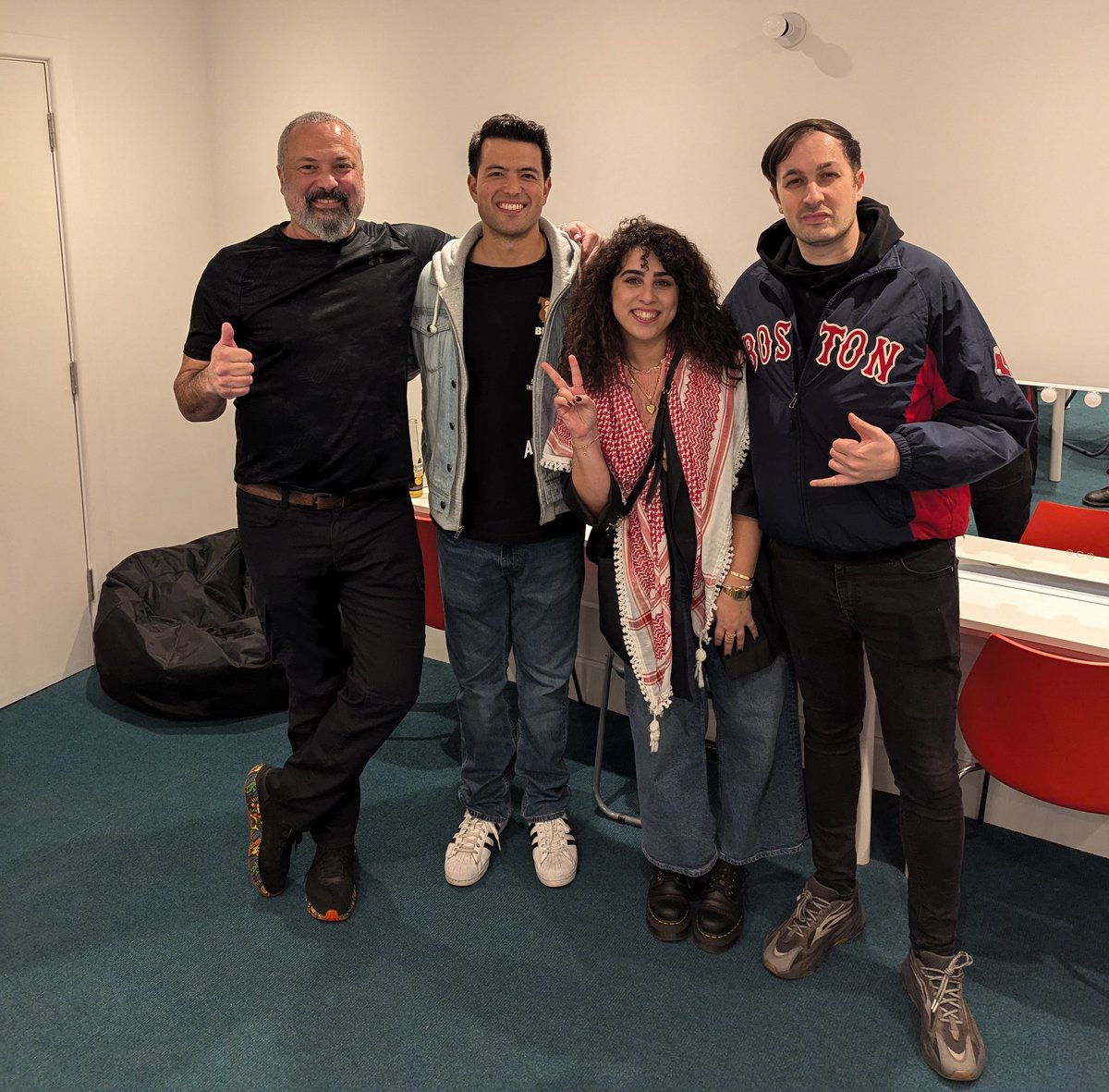 IAmAdamAnwar's tweet image. Last night I opened for @ahmedcomedy alongside @sean_fawaz at @53two 

Raising emergency funds for Gaza 🇵🇸

Promoted by E2E Events Production in association with @IslamicReliefUK