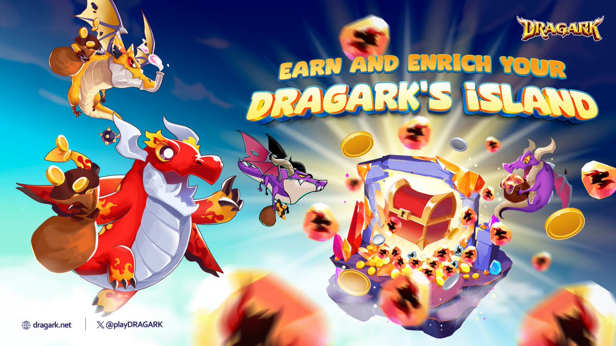 playDRAGARK's tweet photo. Ready to join, earn, and enrich your islands, Dragees!๐ฐ๐๏ธ
Your chance to explore and affirm your potential power is already awaiting๐
Stay tuned to touch and make your empire become legendary in Sky Kingdom! ๐ฐโจ
#Starknet #DragarkBetaVersion #FOCG #onchaingames https://t.co/sm1Rt1mTmS