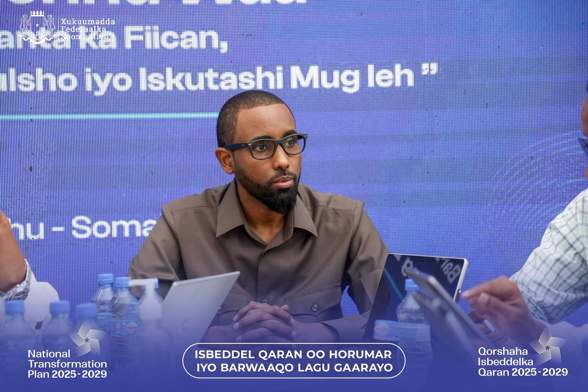 NTPSomalia's tweet photo. The Somali business community is showing strong interest in the National Transformation Plan’s investment opportunities With pledges in agriculture, livestock, fishing, and infrastructure, these commitments are set to boost the economy and create jobs for youth. #SomaliaNTP https://t.co/zlaFwatb50