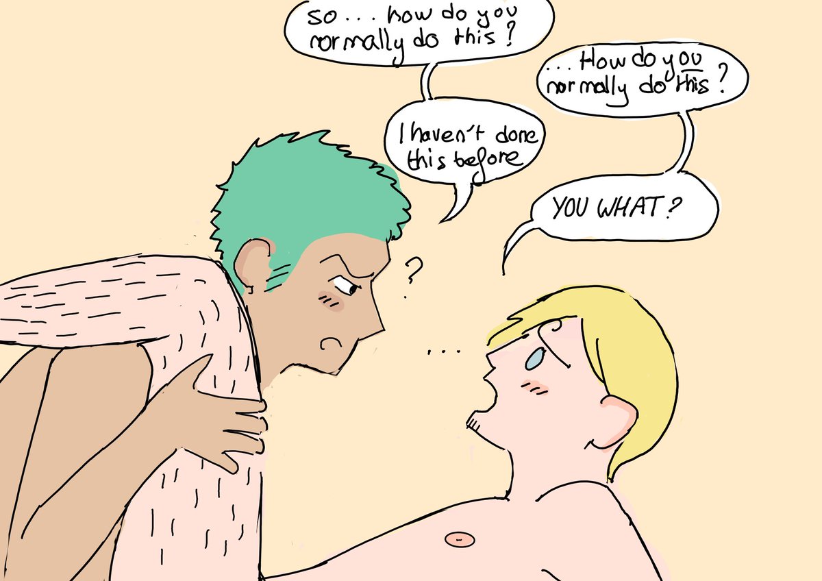 Sooo I read Man Spreader by @strawhatbougie