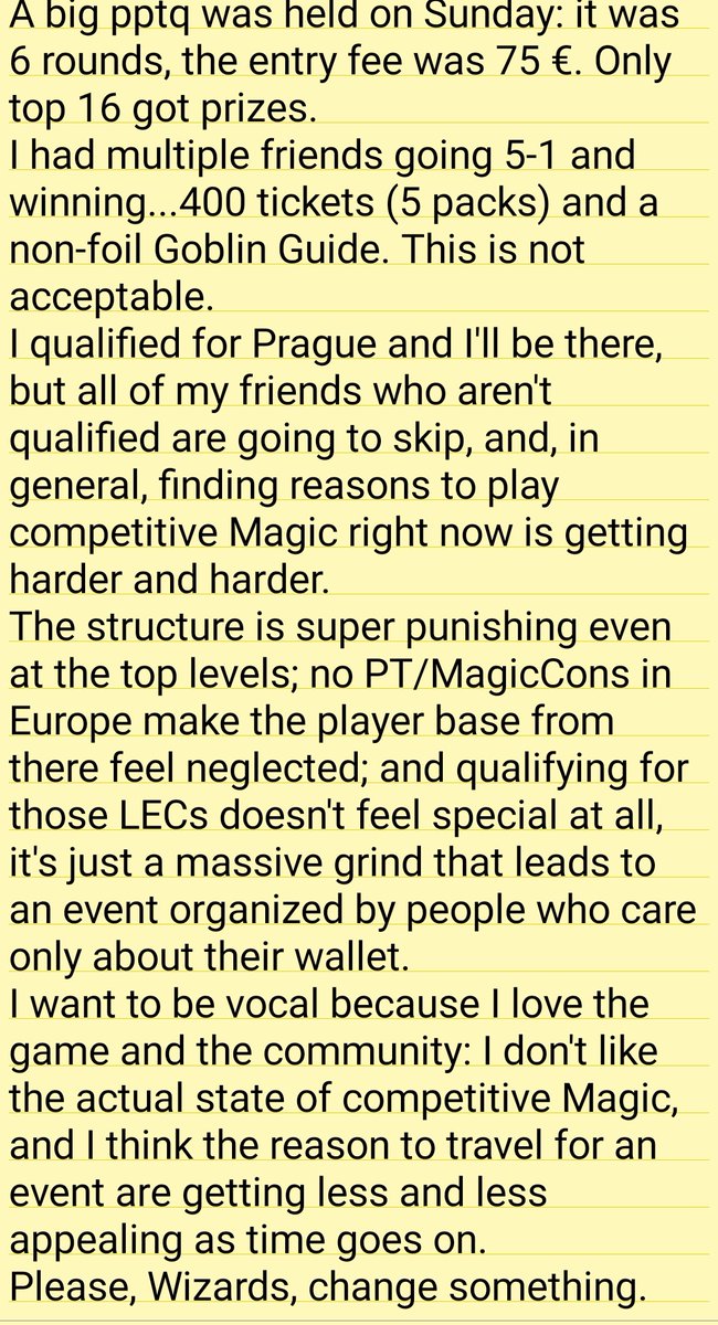 How I feel about RC Lille and the state of competitive Magic.