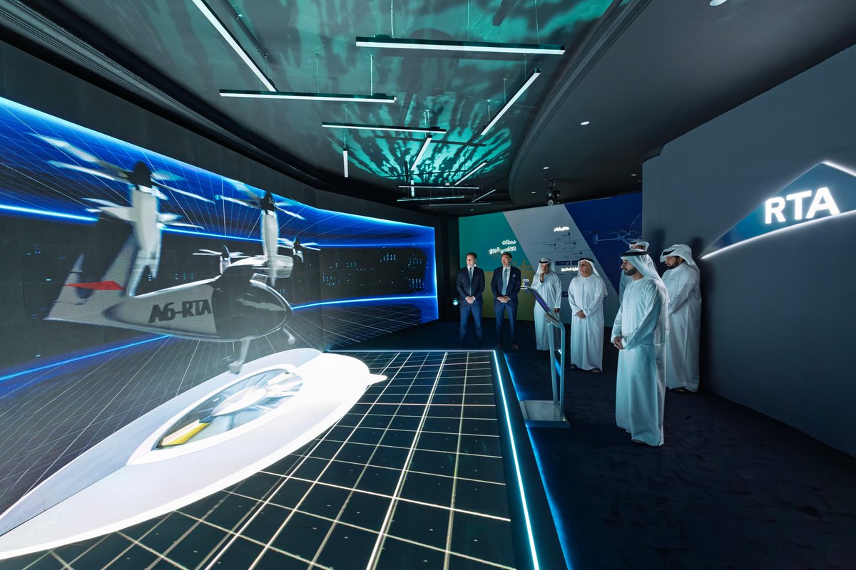 DXBMediaOffice's tweet photo. .@HamdanMohammed inaugurates the Construction of #Dubai's First Aerial Taxi Vertiport.

https://t.co/arkhypQyZ4
@rta_dubai | @jobyaviation | @Skyports_Infra https://t.co/BwkHfMITSw