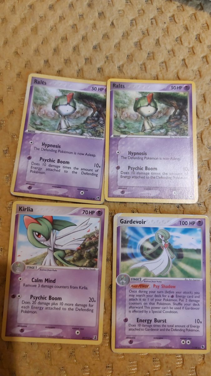 SXSZworld's tweet photo. Dug out and going thru my old Pokémon cards... TCG Pocket trauma https://t.co/uguNhEyTA0