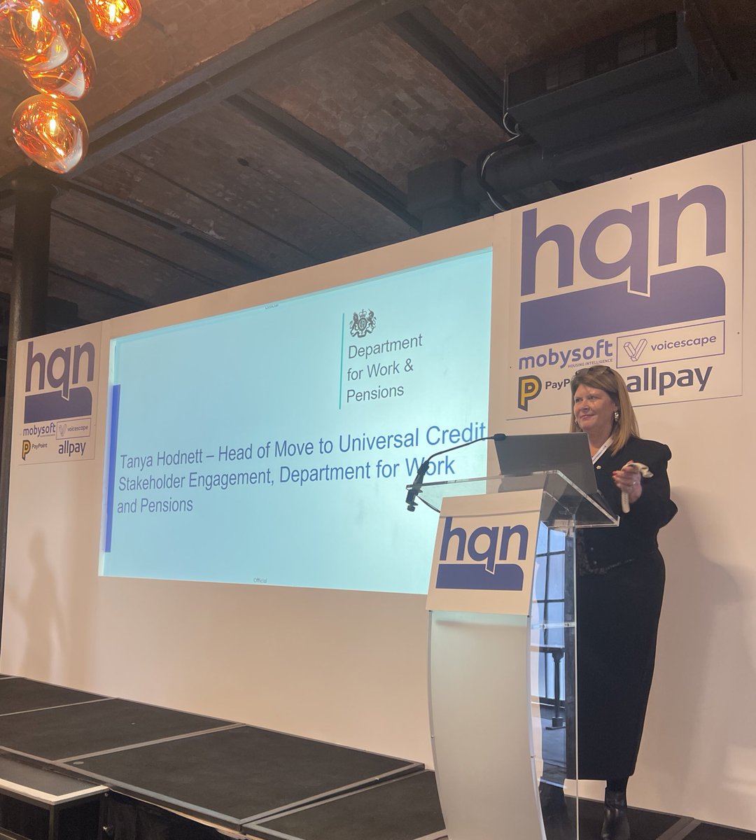 hqn (@hqnmedia) on Twitter photo Our first speaker of the day is Tanya Hodnett, <a href="/DWPgovuk/">Department for Work and Pensions</a> on how the department will be working with social housing landlords to help claimants migrate onto Universal Credit.
#RIENAC24 Our first speaker of the day is Tanya Hodnett, <a href="/DWPgovuk/">Department for Work and Pensions</a> on how the department will be working with social housing landlords to help claimants migrate onto Universal Credit.
#RIENAC24
