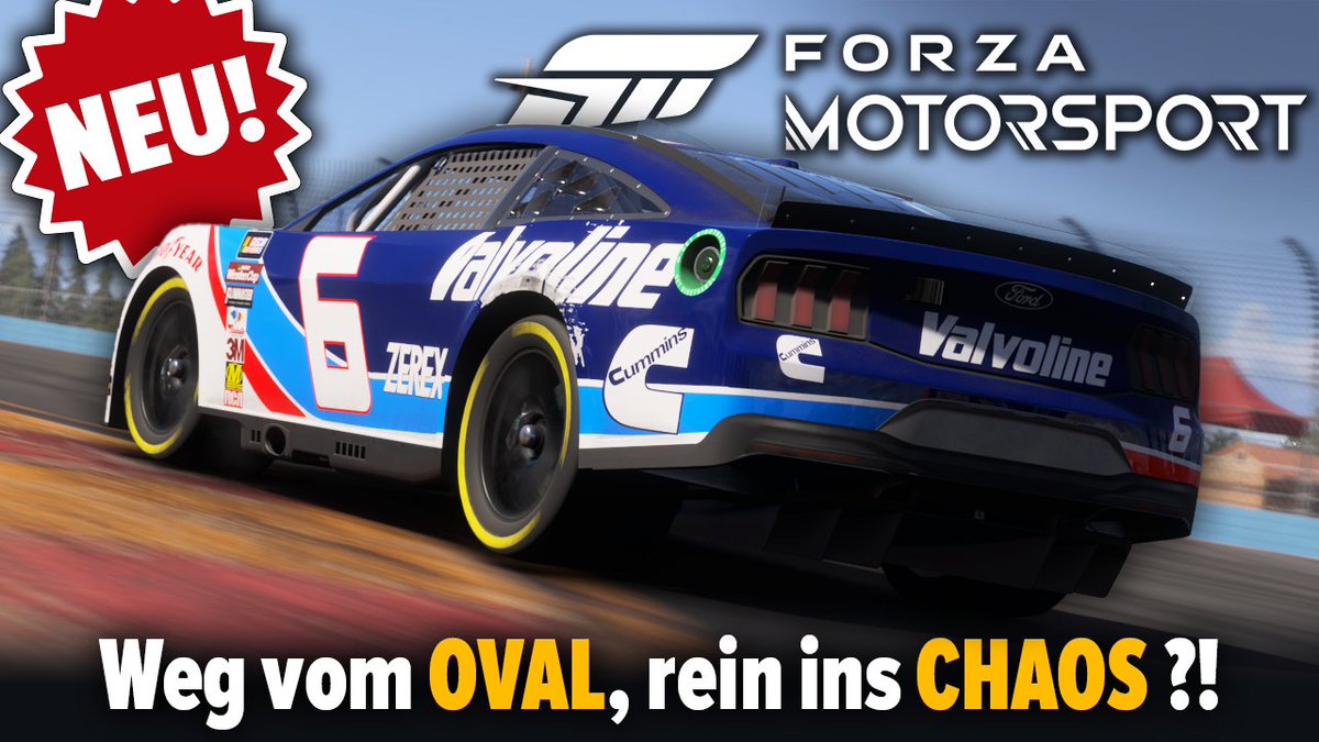 Weiter geht es in der NASCAR Serie von FORZA MOTORSPORT! Dieses mal steht zum Auftakt aber KEIN Oval-Rennen an! Können das die Stockcars überhaubt? 😲

▶️ youtu.be/hoXPB4Pu8tg

#ForzaMotorsport #Forza #MotorsportDEU #FM