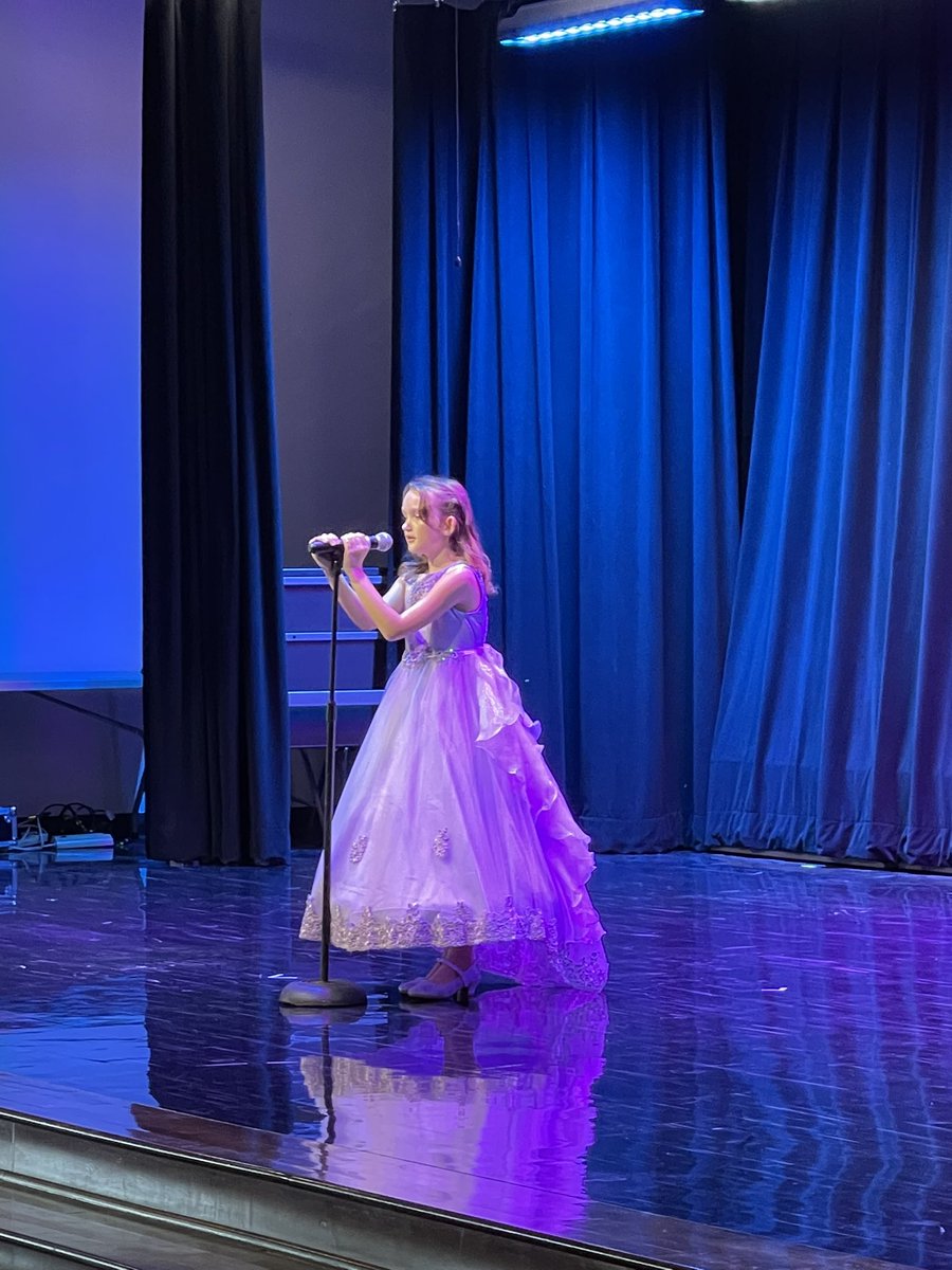 AngieCirino's tweet photo. Our TLE students did a wonderful job performing in the Talent Show. We are so proud of them! @StephACoulter @HEBISDpeople https://t.co/gNEqPmKvdN