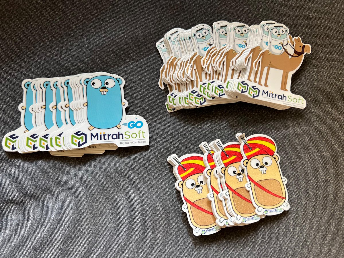 🌟 Golang Fans, I've got something for you! 🌟

Catch me at Golab2024 Hall for exclusive Golang Mascot Stickers – featuring unique designs from the Middle East &amp; India! 🇮🇳🇦🇪
🎨 Want one? Come say hi, grab your stickers, and let’s connect! 
#Golang #Stickers #TechSwag #Golab2024