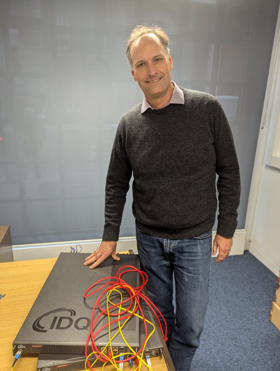 IrelandQCI's tweet photo. @HEAnet hosted its Annual Conference #HEAnet2024. One of Ireland's leading education research events with 400 attendees. Prof @DanKilper Director @connect_ie presented @IrelandQCI showcasing IDQ QKD boxes the project uses to run tests &amp; develop Ireland's future quantum internet. https://t.co/egJpnI0tGk