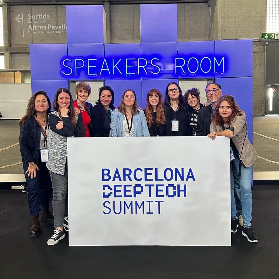 barterpositive's tweet photo. La 3ª edición del @bcndeeptech se celebró dentro del #SCEWC24. 

@Barterpositive coordinó la producción 360°, gestionando 75 #speakers, 58 #startups, y un pitch corner con 54 presentaciones. 

#EventsThatPowerYourBusiness https://t.co/mrL8W3vnj7