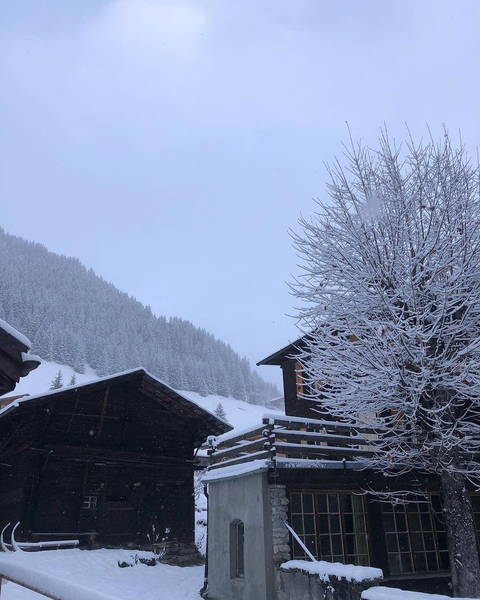 It snowed down to the village 💯❄️
Winter is just around the corner!

#mürren #murren #jungfrauregion #switzerland #snowhour #ThePhotoHour