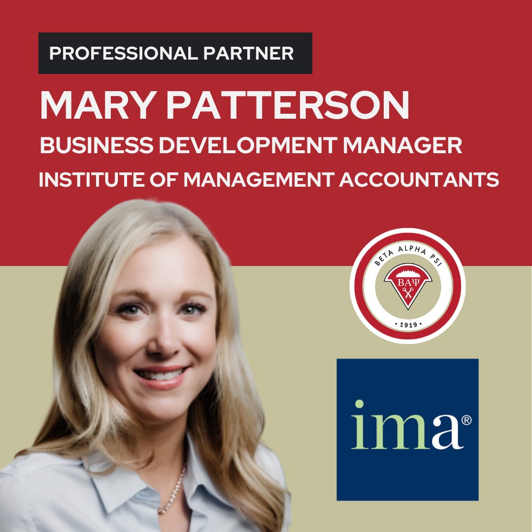 🌟 **Professional Partner Tuesday Spotlight** 🌟 On this Professional Partner Tuesday, we're thrilled to spotlight an incredible supporter: Mary Patterson, Business Development Manager at the Institute of Management Accountants (IMA).🌟ow.ly/QhgJ50R1qWz