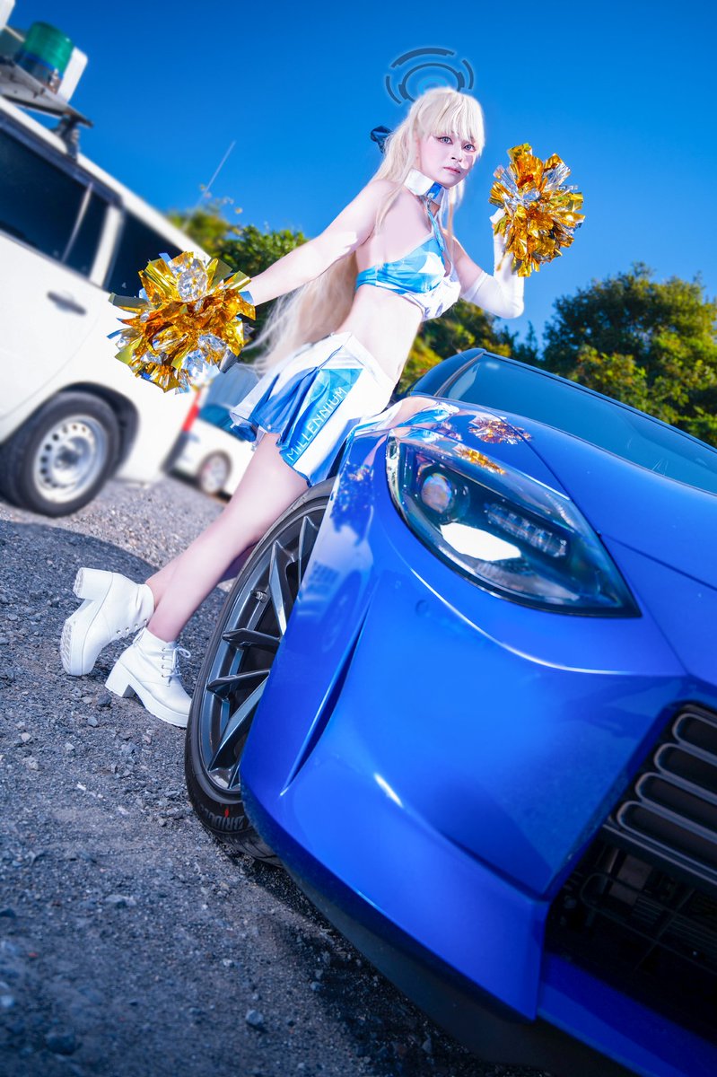 Cosplay / コスプレ✌️ ブルーアーカイブ 飛鳥馬トキ(チア) with my