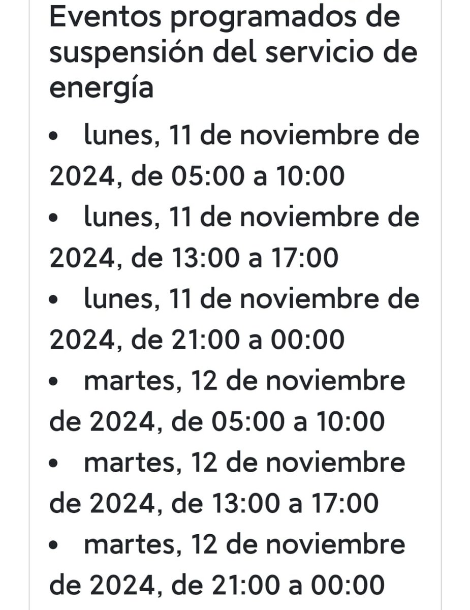 JulietaSagnay's tweet photo. Este horario de cortes afectará nuestra salud mental @CNEL_EP  Hagan uno sola , que la gente está pidiendo medicamentos para dormir 😴  

Luego tendrán que pedir para despertar ..luego para la ansiedad..y luego para la psicosis a la que nos están llevando..por Dios ! https://t.co/CfLdFW9L8E