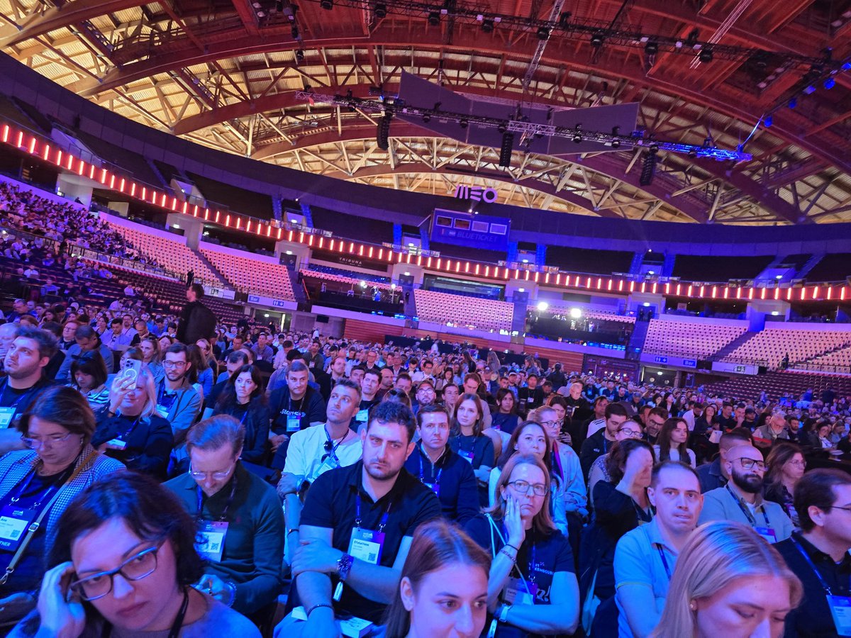 Clareconley's tweet image. About to take the stage #webSummit2024 @cristianoamon