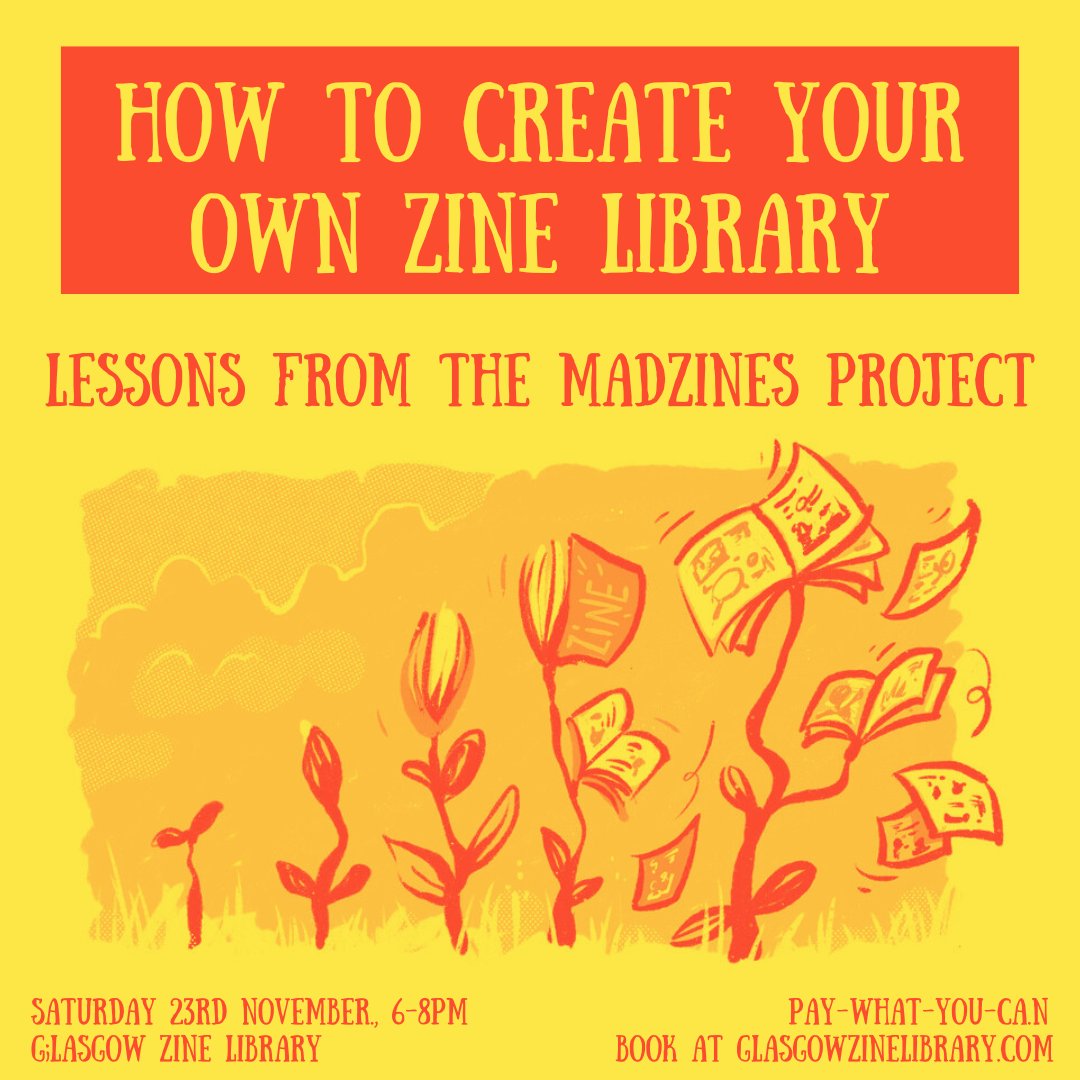 Glasgow Zine Library tweet media