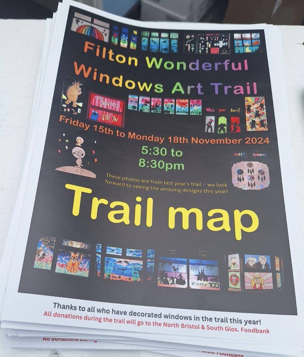 Thanks to our sponsors for Filton Wonderful Windows Arts Trail this year: Asda Filton, Associated Windows, The Booze Box, Capsticks,  Go to IT and Tesco Golden Hill
Supporting us raising funds for <a href="/nbsgfoodbank/">North Bristol & South Glos Foodbank</a> 
#community