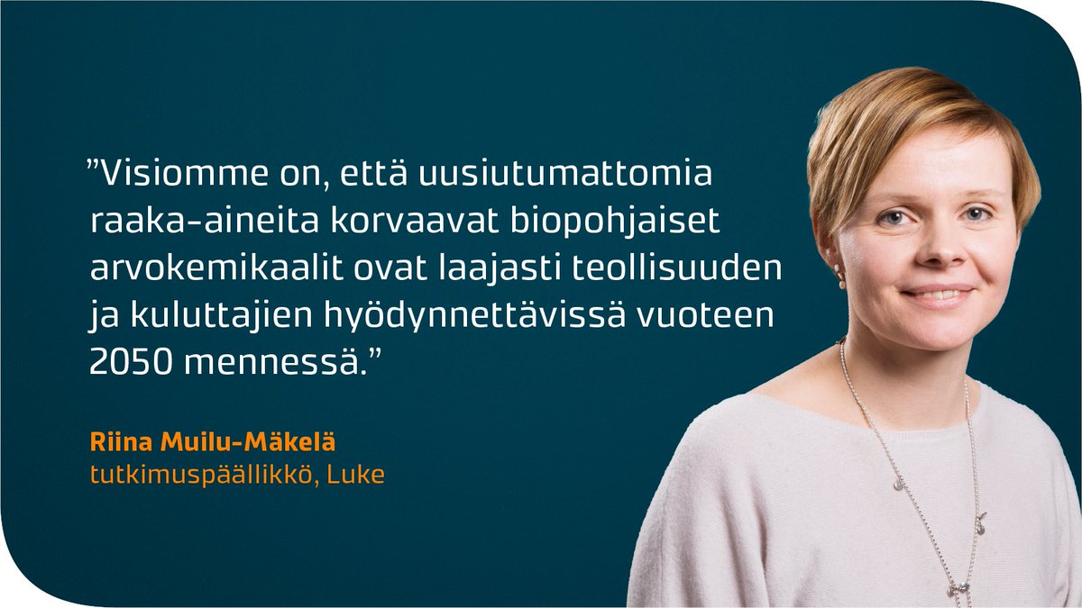 Biopohjaiset kemikaalit korvaavat tulevaisuudessa yhä enemmän fossiilisia raaka-aineita esimerkiksi kosmetiikassa, pesuaineissa ja tekstiileissä. Tänään julkaistu visioraporttimme avaa näkymiä biopohjaisten arvokemikaalien hyödyntämiseen ja kasvaviin markkinoihin. Ketju 1/5