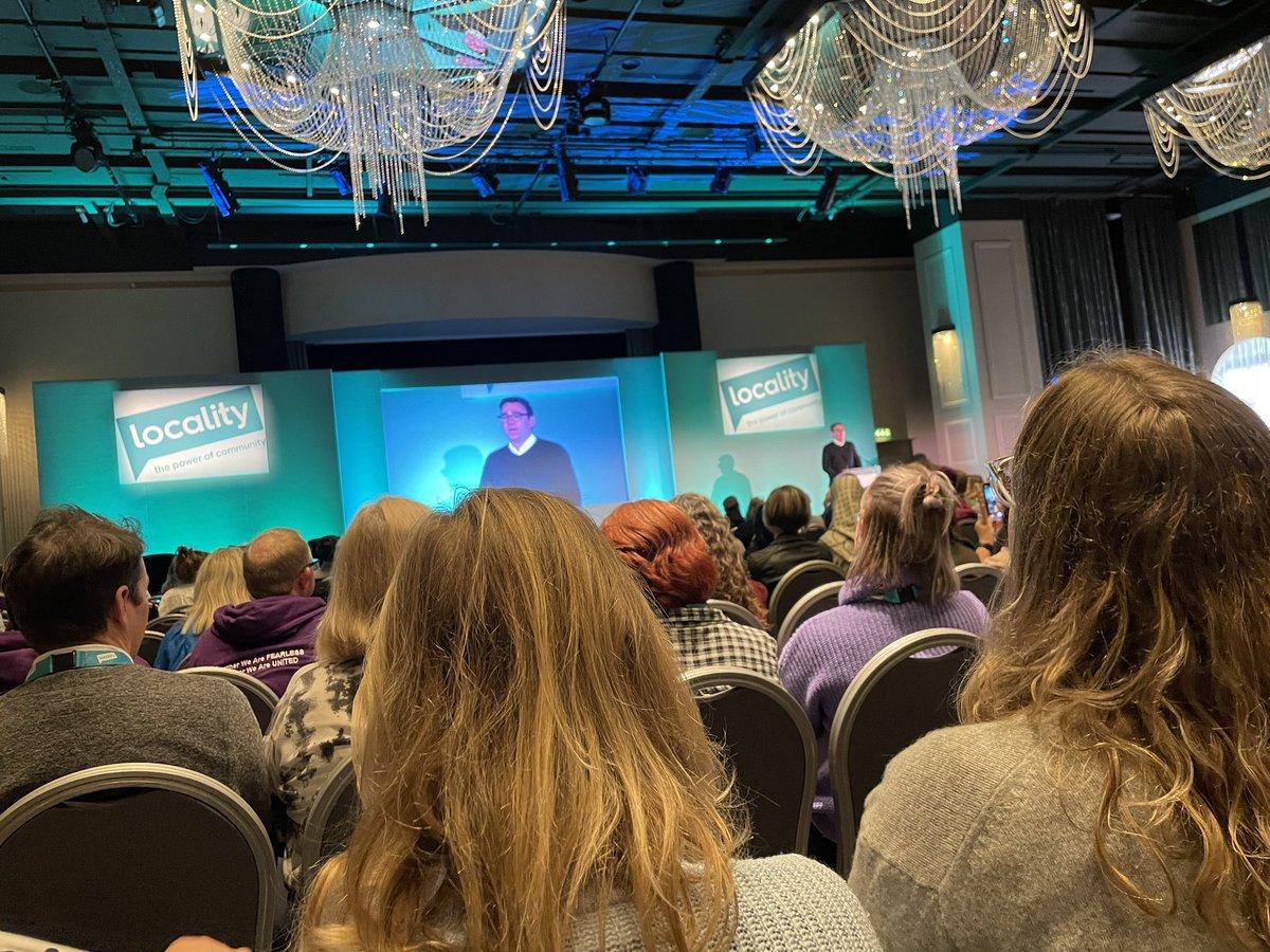 Great to be <a href="/localitynews/">Locality</a> #Locality24 - <a href="/AndyBurnhamGM/">Andy Burnham</a> "it's a time that requires completely new thinking." Funding for community spaces like @The Ardagh in the UK are broken - new models are constantly being dev by community orgs but it's increasingly hard to balance the books