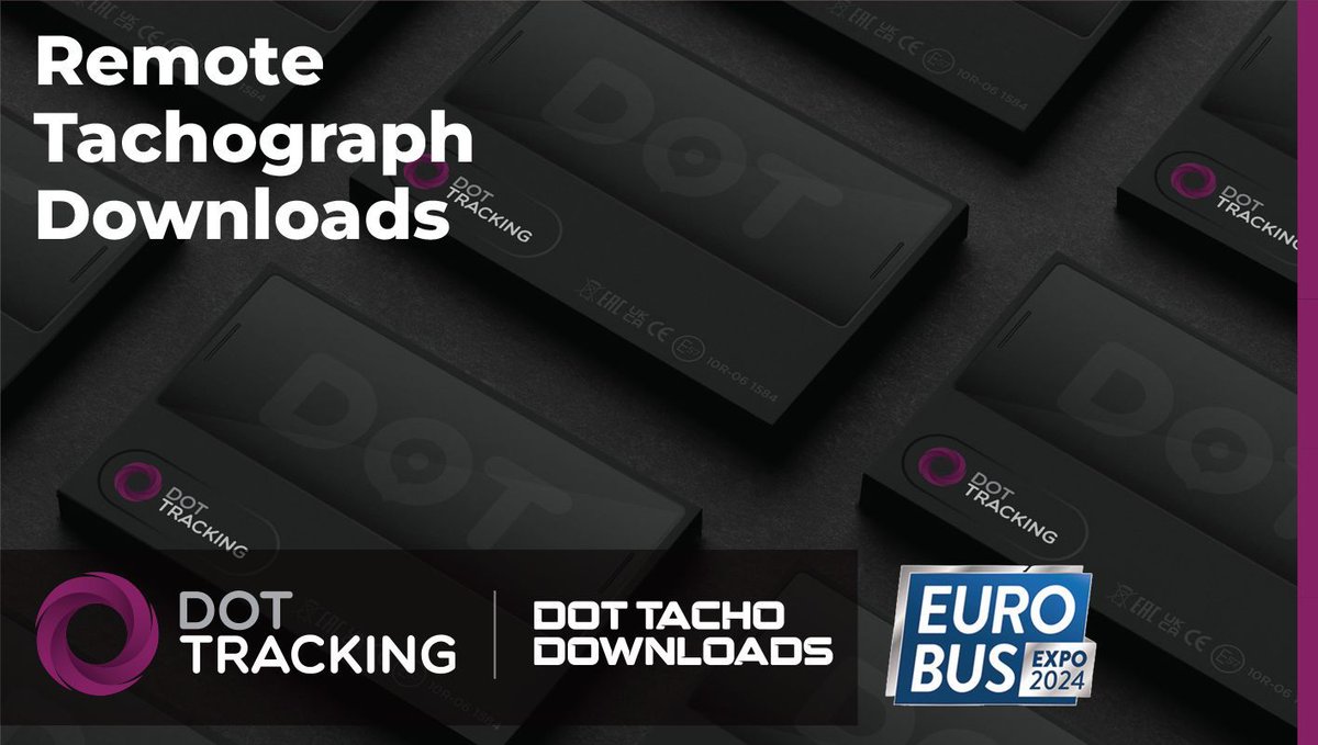Road Tech (@roadtechuk) on Twitter photo Receive real-time driver and vehicle tachograph data remotely. Enhance fleet safety, minimise risks, and eliminate driver violations with DOT Tacho Downloads. <a href="/EuroBusExpo/">Euro Bus Expo</a> - 12-14 November - NEC Hall 17, Stand 90. Ask for a LIVE demo at the Euro Bus Expo. buff.ly/3Ceueen Receive real-time driver and vehicle tachograph data remotely. Enhance fleet safety, minimise risks, and eliminate driver violations with DOT Tacho Downloads. <a href="/EuroBusExpo/">Euro Bus Expo</a> - 12-14 November - NEC Hall 17, Stand 90. Ask for a LIVE demo at the Euro Bus Expo. buff.ly/3Ceueen