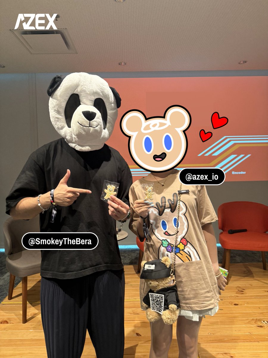 azex_io's tweet photo. 🔥When AZEx meets Berachain’s mastermind @SmokeyTheBera at Devcon—the start of DeFi legends in the making! 🐻💥
Stay tuned!
#AZEX #AZBear #DeFi #Devcon2024 #Devcon https://t.co/xuJ5u6fMzs