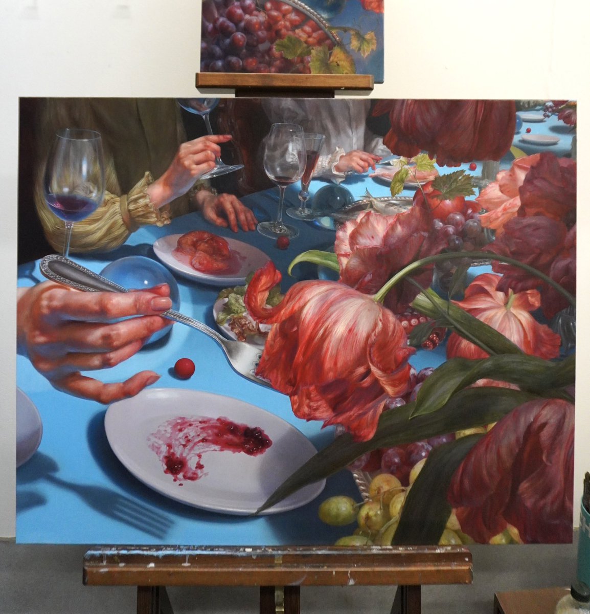 なんとか間に合いました。
Bridge展にて展示します。