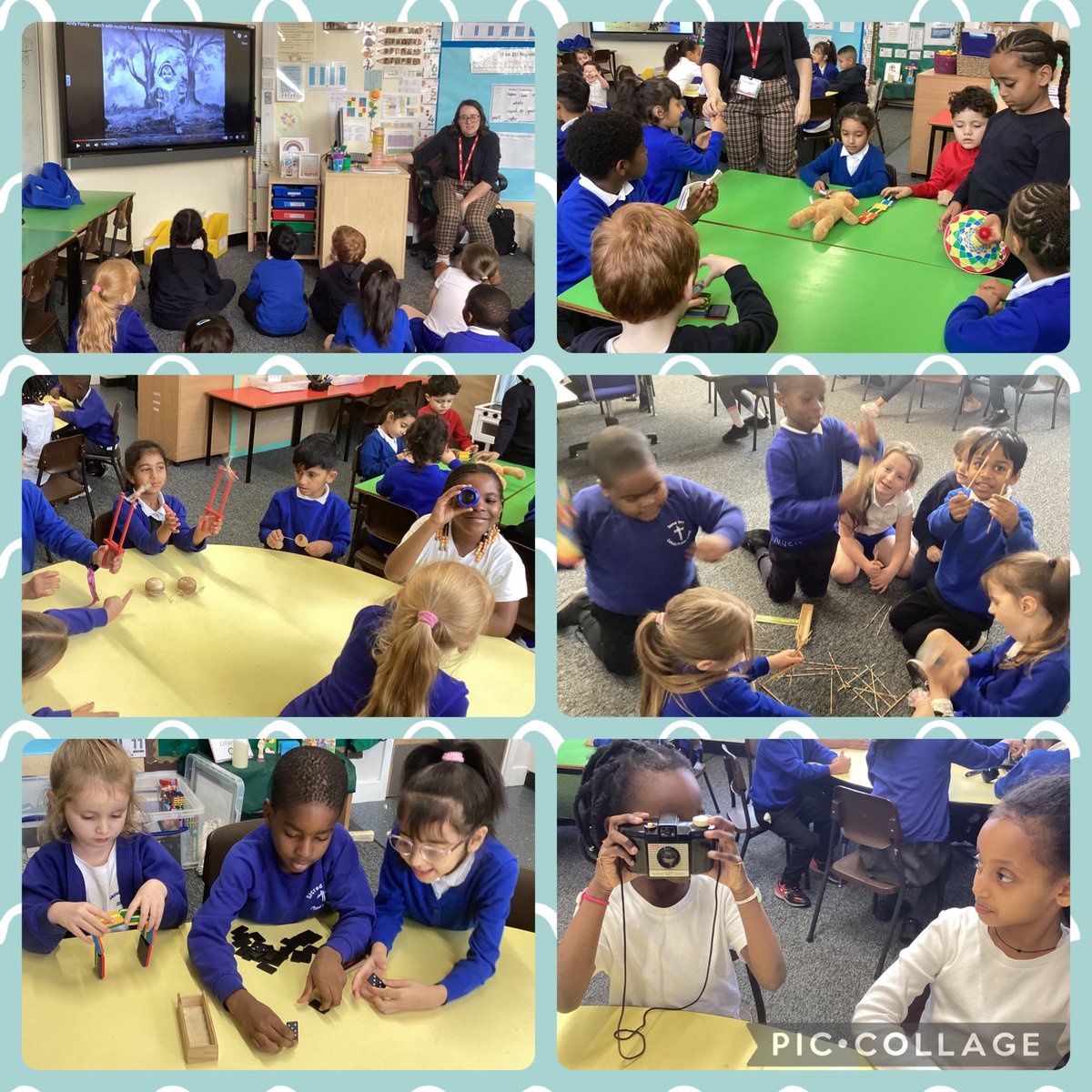 SacredHeartMbro's tweet image. Y1 had a very special visitor from Beamish Museum today. Hannah told us what life was like in the 1950s and brought some objects and toys from that decade. @BeamishLearning