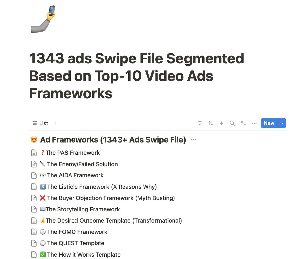 adswithani's tweet image. 👀 I analyzed our best-performing video ads in 2024 (with swipe files)👇 

1. Like + Comment &quot;1343&quot;
2. Repost for instant access
3. Follow @AdsWithAni
 
Here&apos;s the breakdown of these frameworks: 
𝟭. 𝗧𝗵𝗲 𝗙𝗢𝗠𝗢 𝗙𝗿𝗮𝗺𝗲𝘄𝗼𝗿𝗸 
Make them worry about missing out and then…
