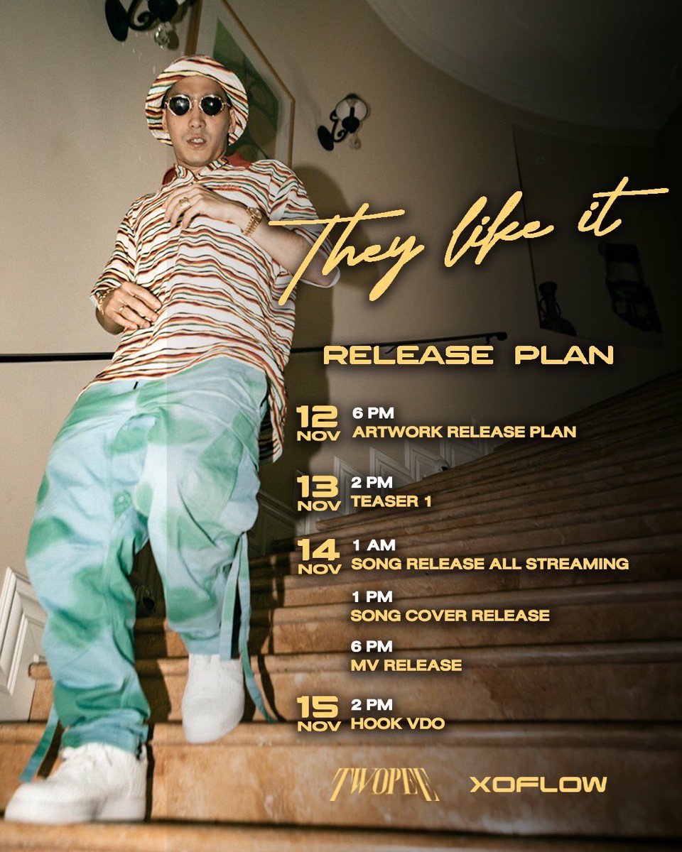 XOFLOWofficial's tweet photo. Watch out!🚨
TWOPEE “NEW SONG”
#THEYLIKEIT
#Twopee
#XOFLOW
#XOXOentertainment https://t.co/Wb2q3Dig10