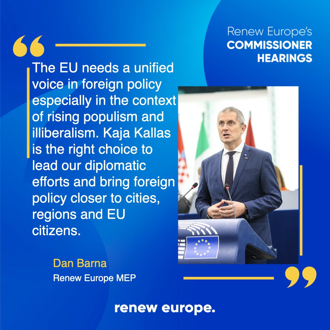 I spontaneously won the prize for the longest question addressed to HR/VP <a href="/kajakallas/">Kaja Kallas</a> on ensuring a united voice in European foreign policy. As important as the topic is, Ms. Kallas showed that her vision for the next Commission is the right one.