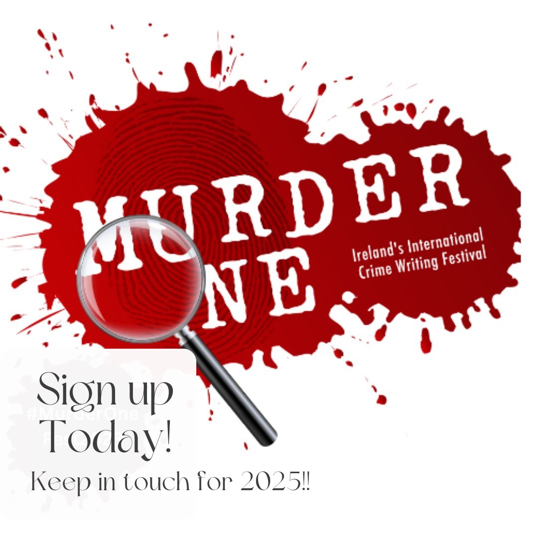 MurderOneFest's tweet image. Join our mailing list for Murder One event news, special offers, author exclusives.
Keep in touch for 2025!!
murderone.ie/get-murder-one…