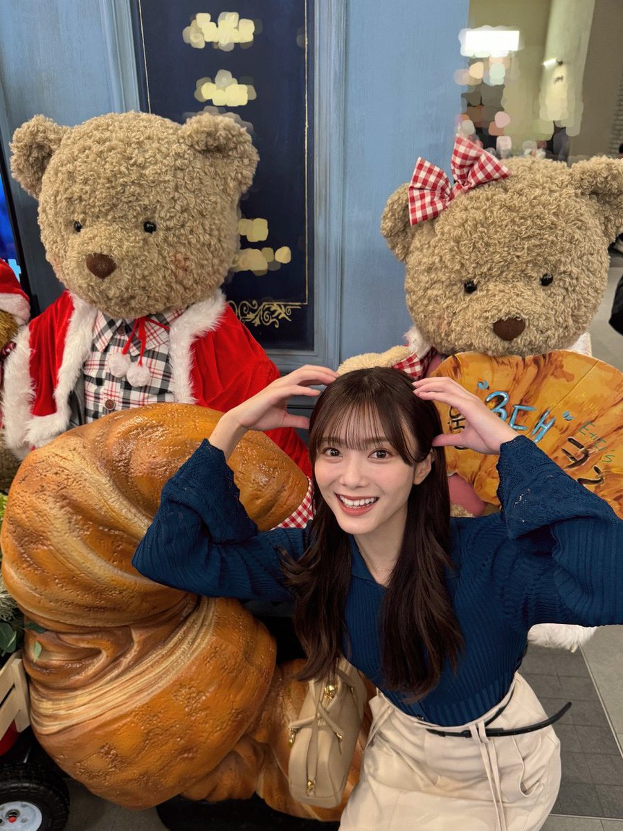 MURRAL ミューラル Petal lace overalls 田村保乃 田村保乃ちゃん着用🫶🏻 MURRAL Emerge flower knit shirt cardigan