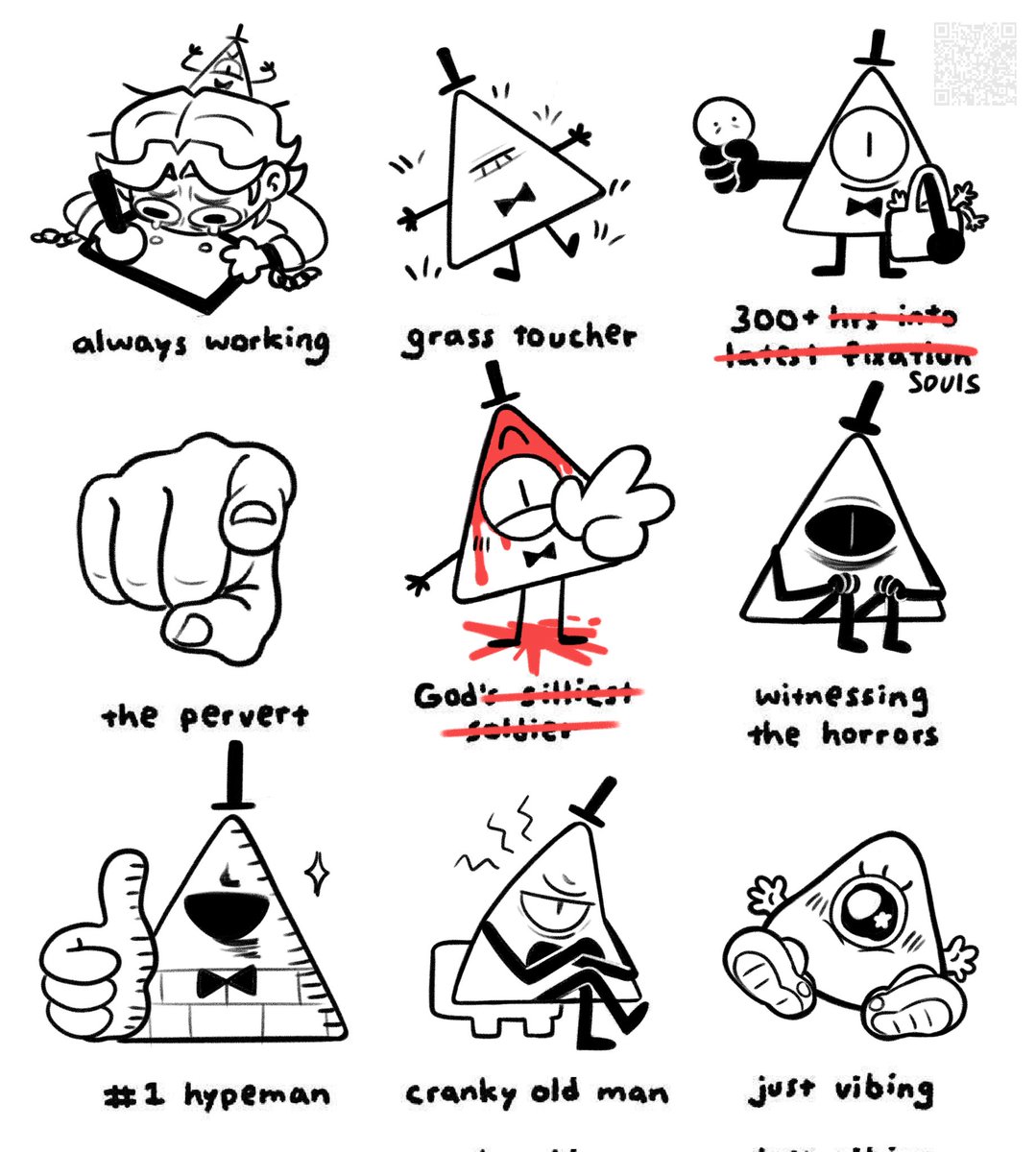 0Hydo0's tweet photo. I couldn't find the original author pls help 😭
But btw what kind of Bill are you today?
#GravityFalls #BillChipher https://t.co/ZWffYearor