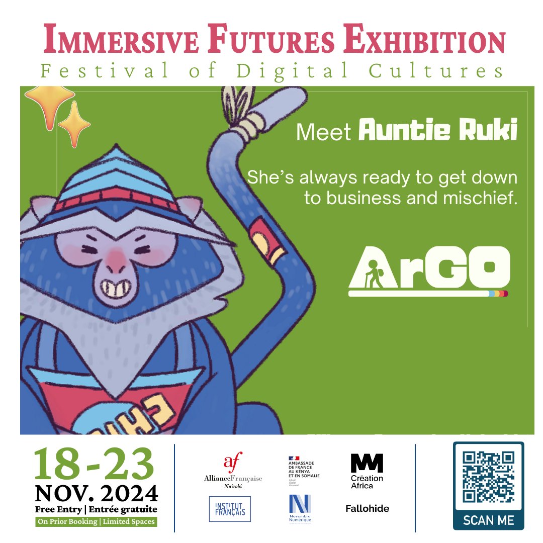 AFKenya's tweet image. 4 univers, 4 expériences incroyables. Voyagez à travers le métavers avec le Festival Digital Cultures.🎮