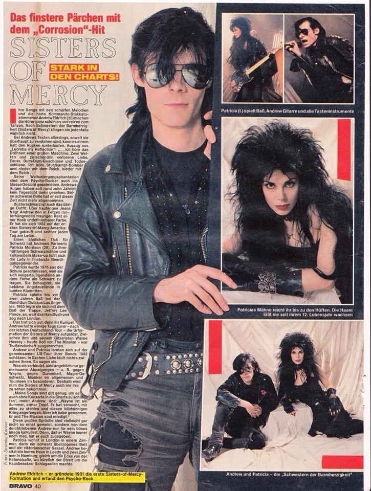 GeorgiosMasman2's tweet image. #OnThisDay 1️⃣9️⃣8️⃣7️⃣ #SistersOfMercy 'Floodland'.
The album that made #gothic fashion.
#80sMusic #80s #goth #anniversary