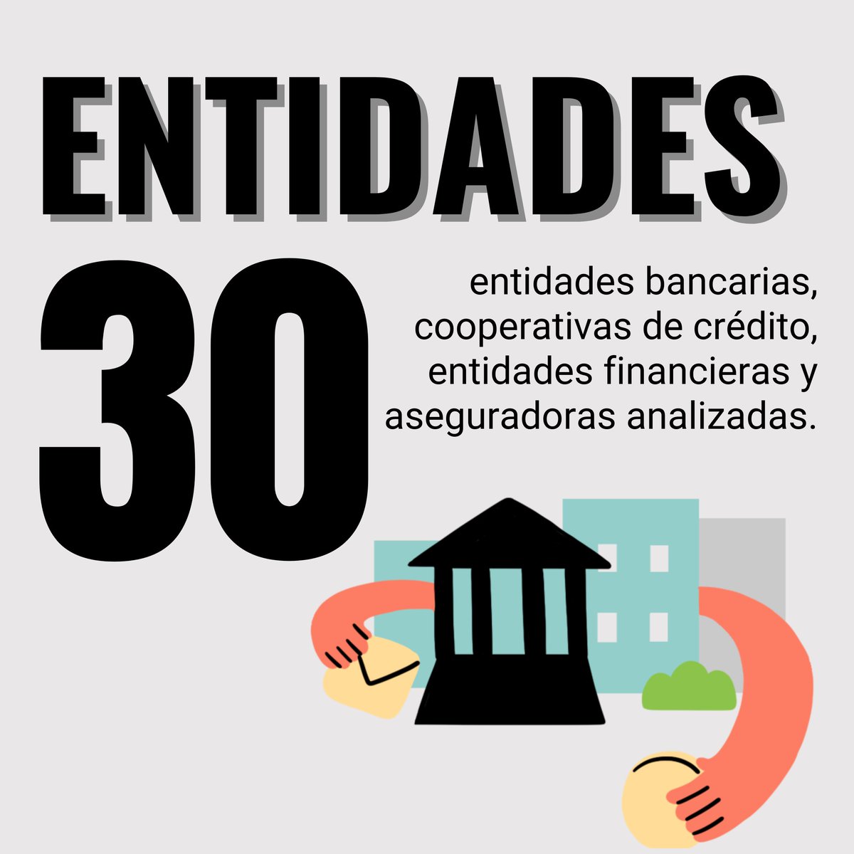 FETS Finançament Ètic i Solidari (@banca_etica) on Twitter photo 30 son las entidades bancarias, cooperativas de crédito o entidades aseguradoras analizadas por el informe. ¿Cuáles? Las que superan el 80% de cumplimiento al escaner.dineretic.org o registradas en <a href="/Ethsi_Label/">Ethsi Label</a>
🔎Consulta el #Barómetro24⏲️ en fets.org/es/observatori… 30 son las entidades bancarias, cooperativas de crédito o entidades aseguradoras analizadas por el informe. ¿Cuáles? Las que superan el 80% de cumplimiento al escaner.dineretic.org o registradas en <a href="/Ethsi_Label/">Ethsi Label</a>
🔎Consulta el #Barómetro24⏲️ en fets.org/es/observatori…
