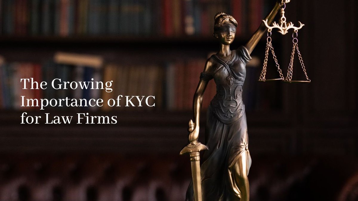 🌐 KYC solutions are essential for law firms today. From preventing financial crime to ensuring compliance, TrueKYC helps law practices manage risk and build trust. 

📚 Read More:
truekyc.io/posts/client-v…

#KYC #KYB #AML #lawyer
